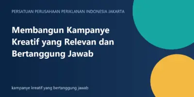 kampanye kreatif yang bertanggung jawab